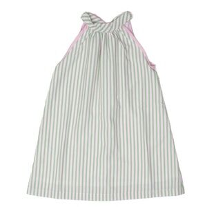 NWT Striped Green and Pink Kids Dress